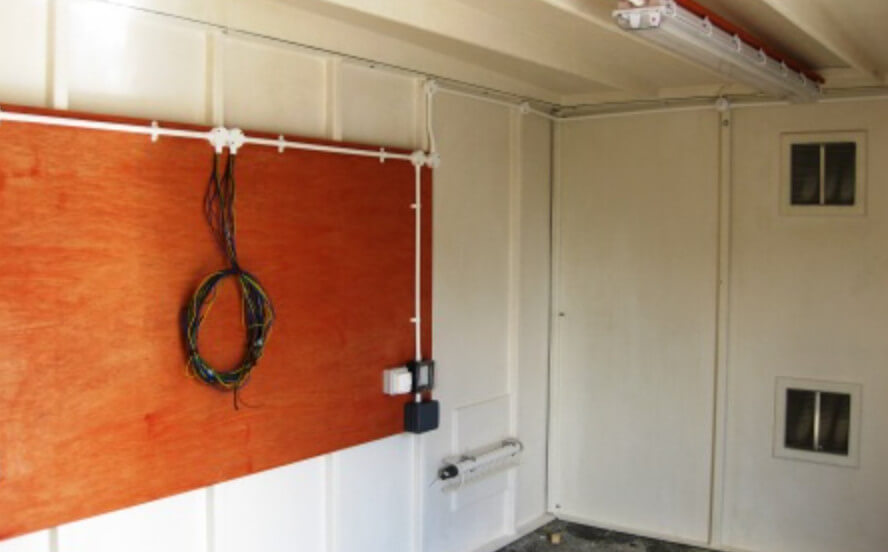 gatehouse interior with exterior grp